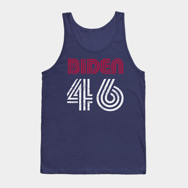 Vote Joe Biden 46 th President USA Tank Top by E